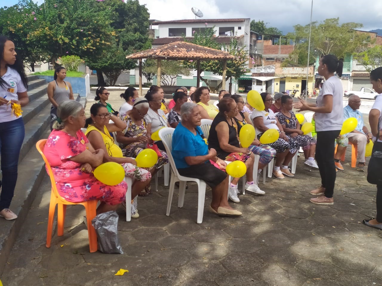 Camacã: PSF Luís Castro II realiza momento com idosos sobre Setembro Amarelo

